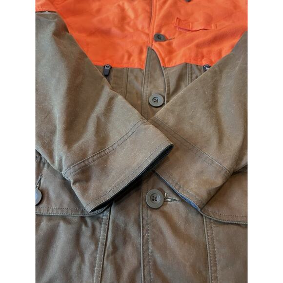 L.L. Bean Upland Hunter Field Coat Waxed Cotton - Picture 10 of 13